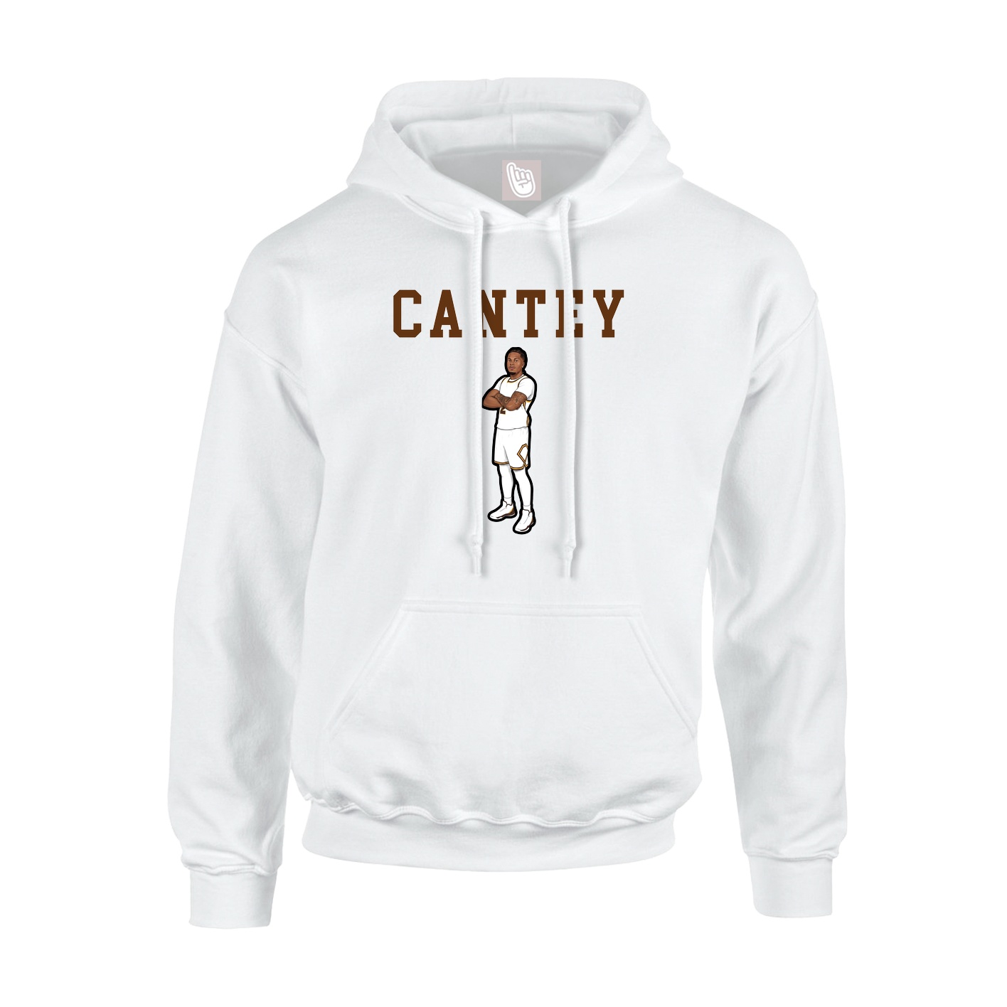 Youth Hoodie — Shirsey in White