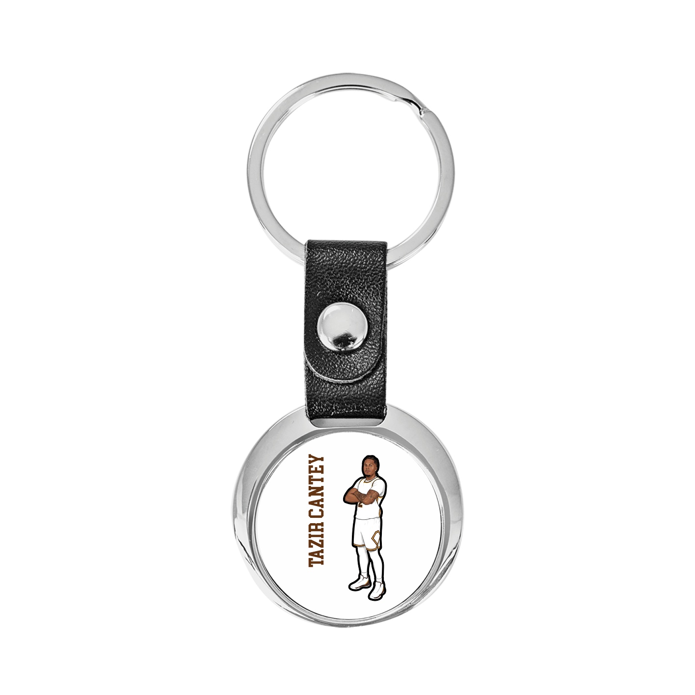 Key Chain — Name Vertical in Classic