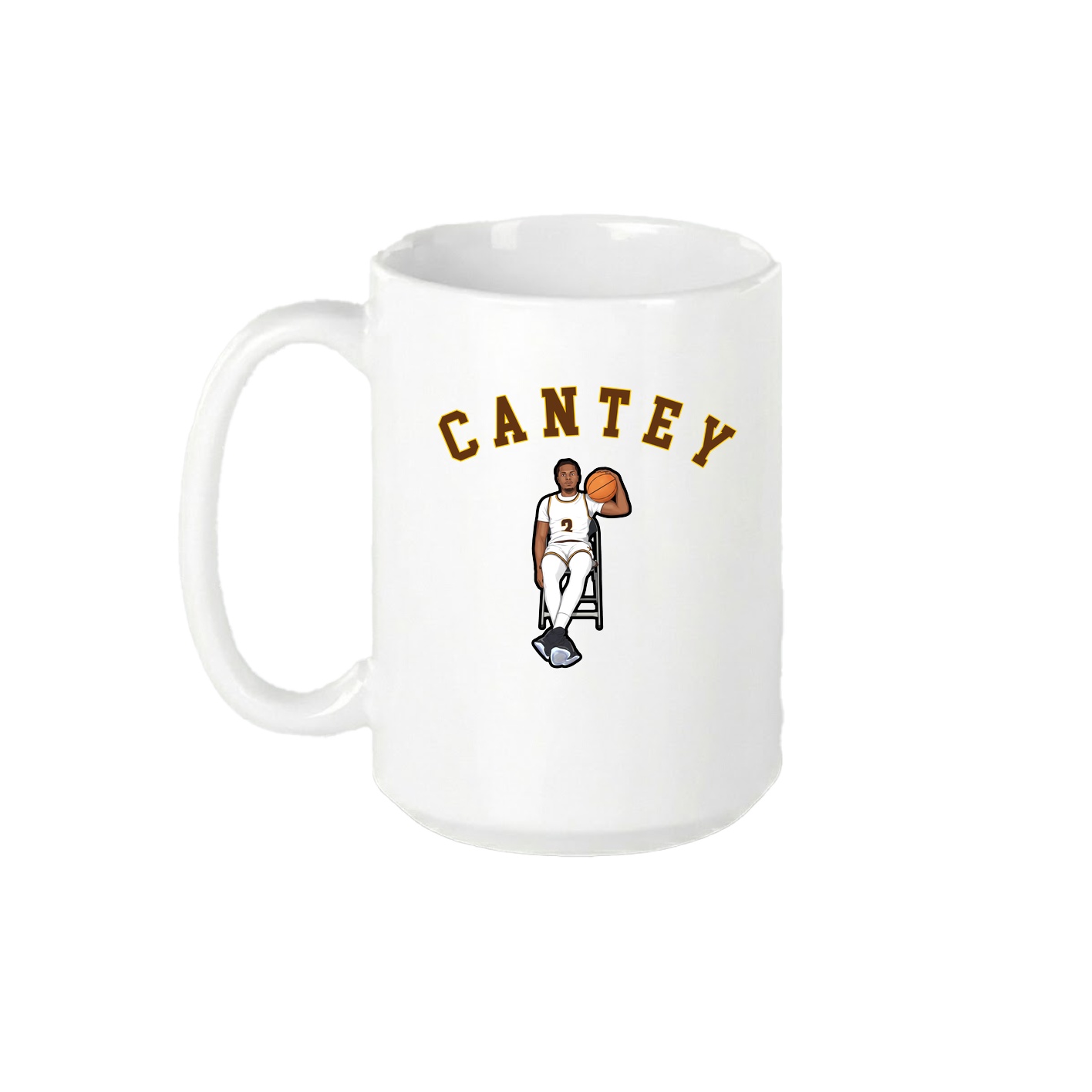 15oz Coffee Mug — Shirsey Arch in White