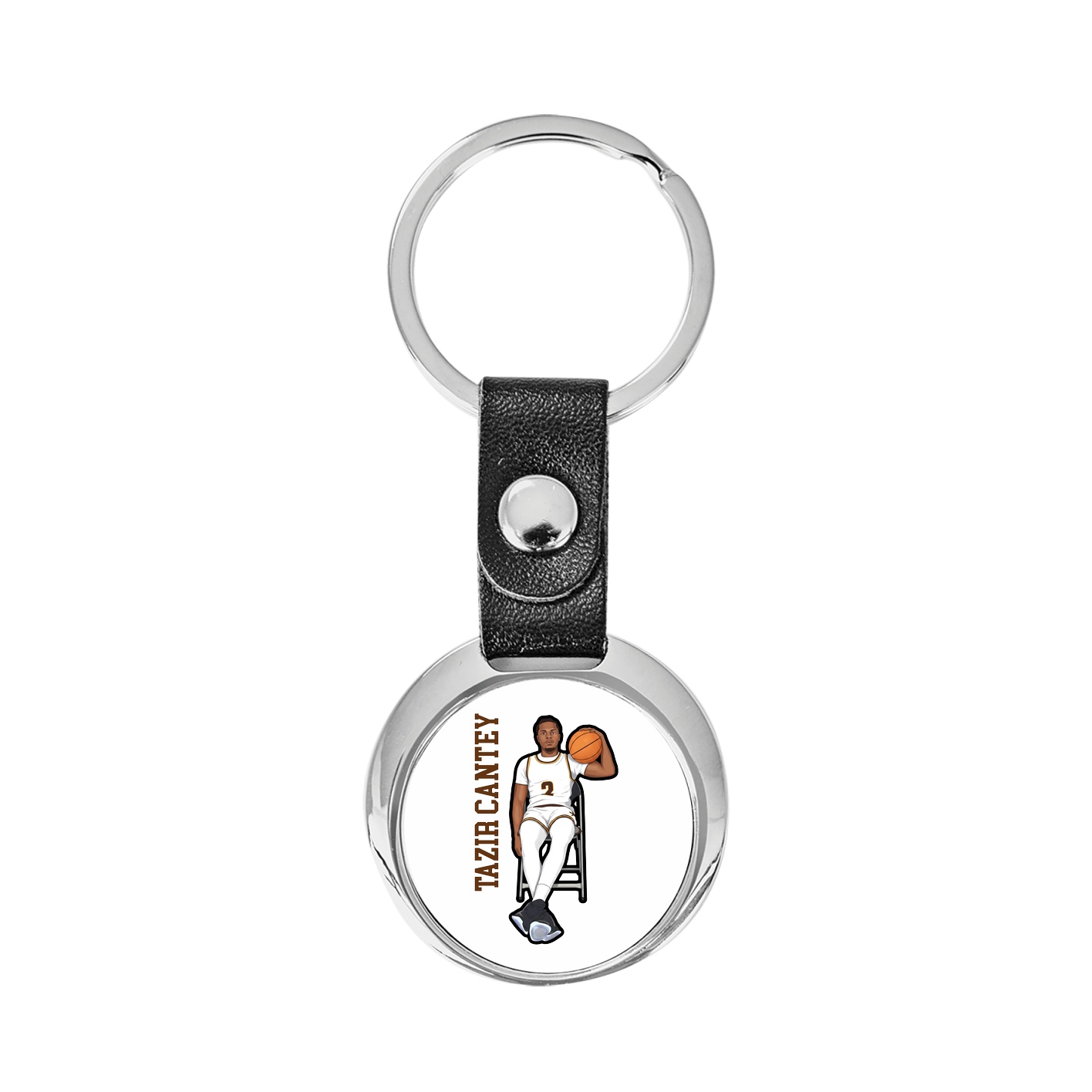 Key Chain — Name Vertical in Classic