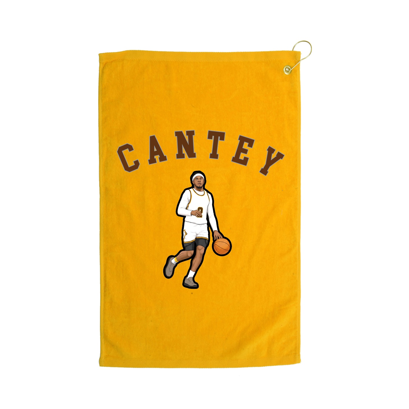 Golf Towel — Shirsey Arch in Gold