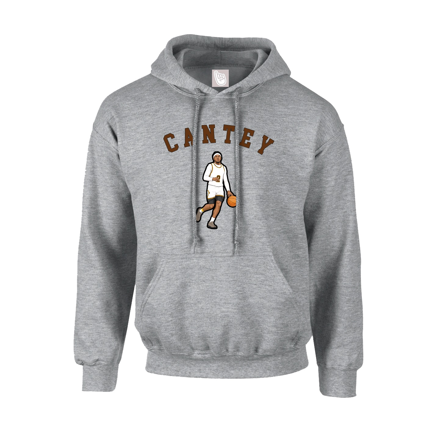 Youth Hoodie — Shirsey Arch in Grey