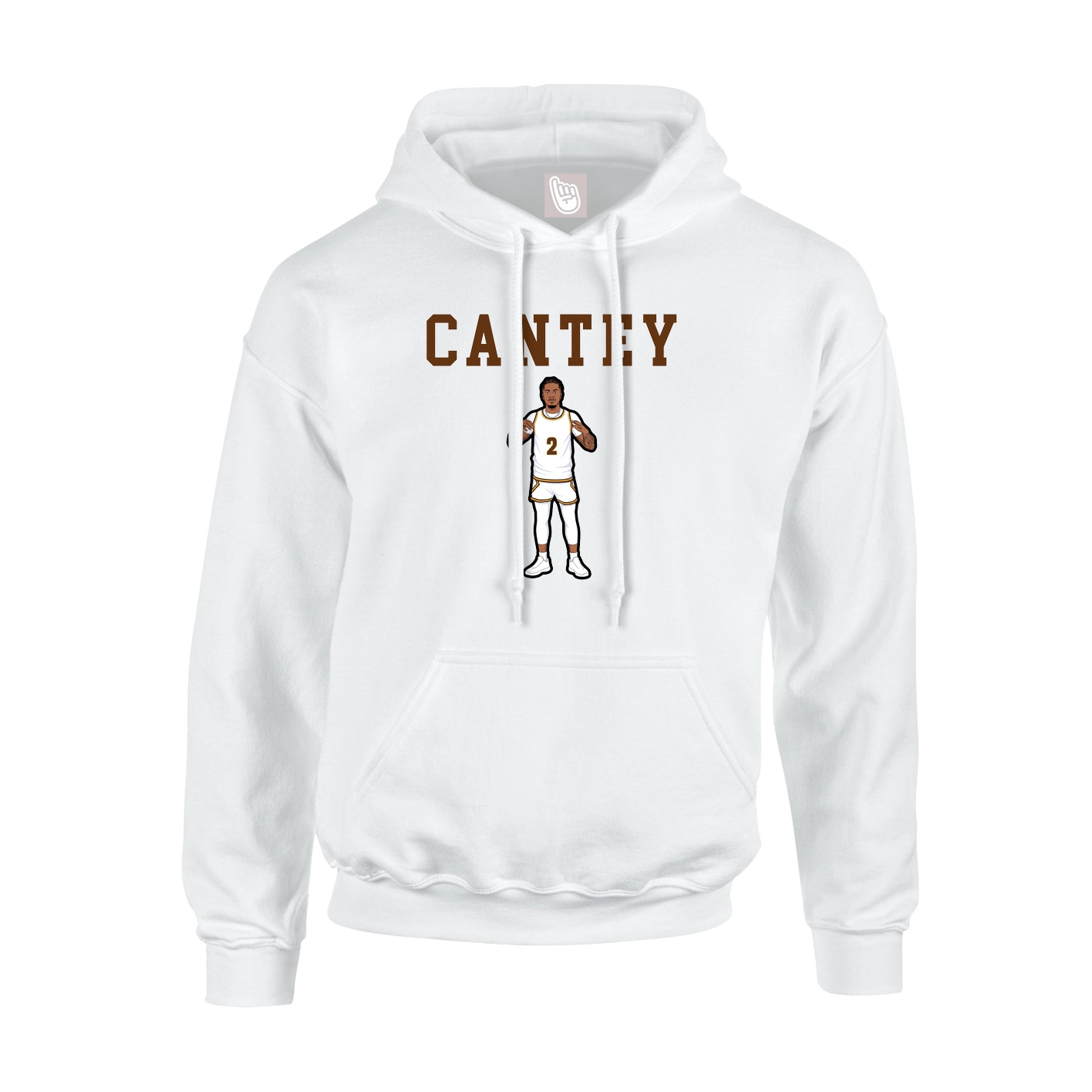 Youth Hoodie — Shirsey in White