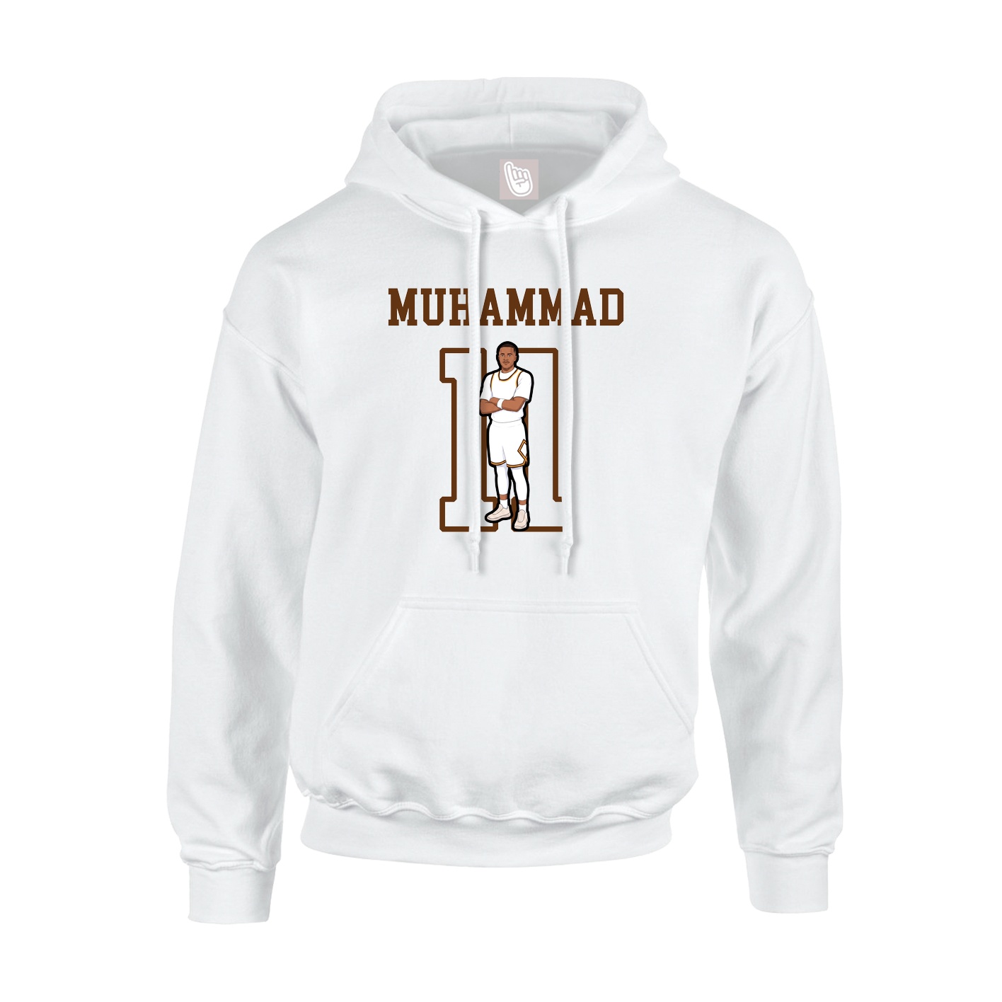 Hoodie — Shirsey in White