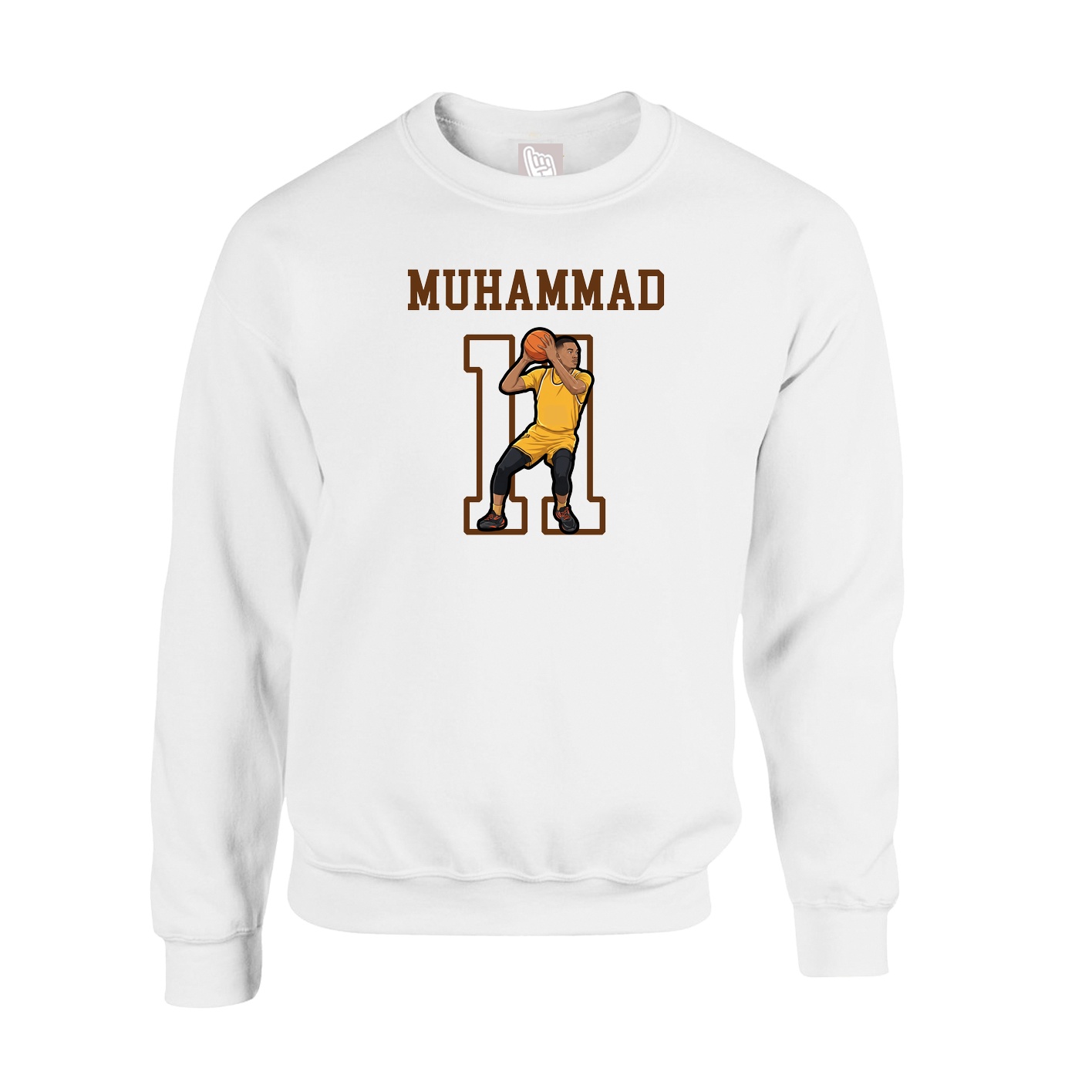 Fleece Crew — Shirsey in White