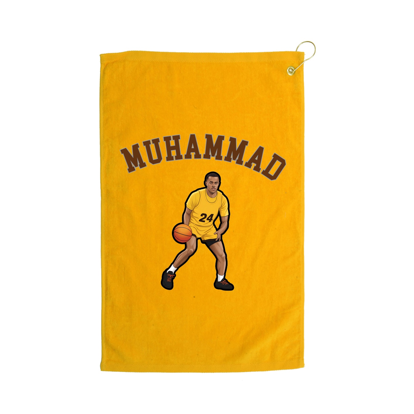 Golf Towel — Shirsey Arch in Gold