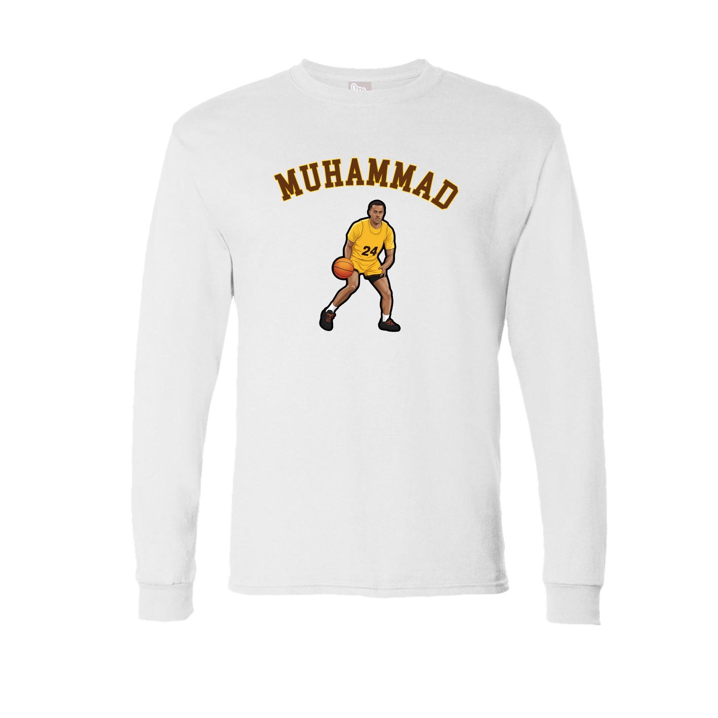 Long Sleeve Tee — Shirsey Arch in White