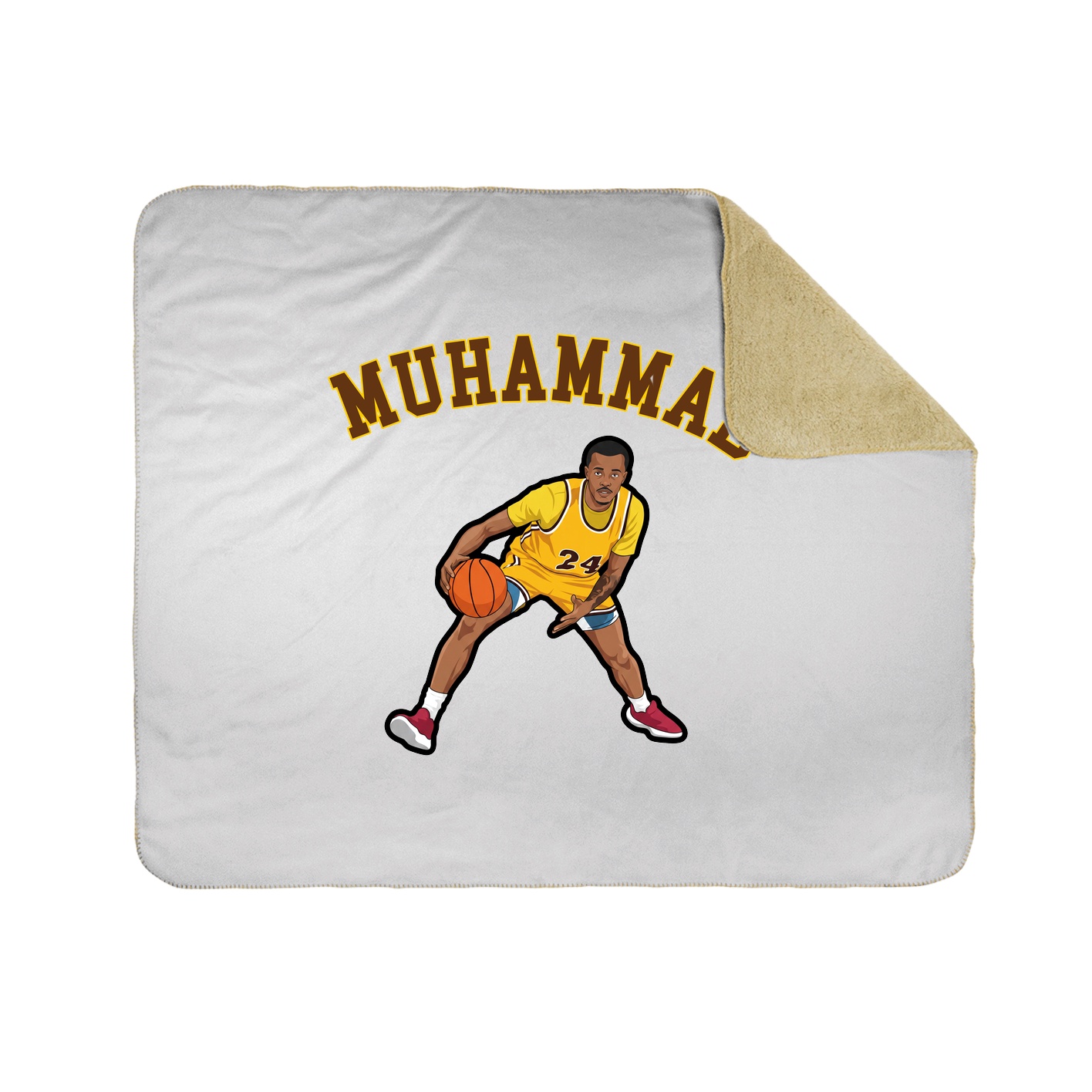Throw Blanket — Shirsey Arch in White