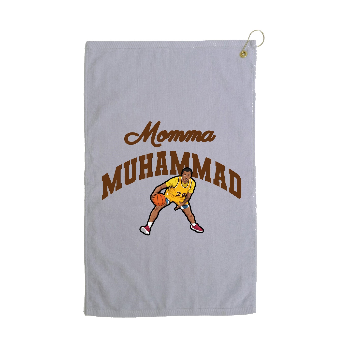 Golf Towel — Mothers Day Arch in Grey