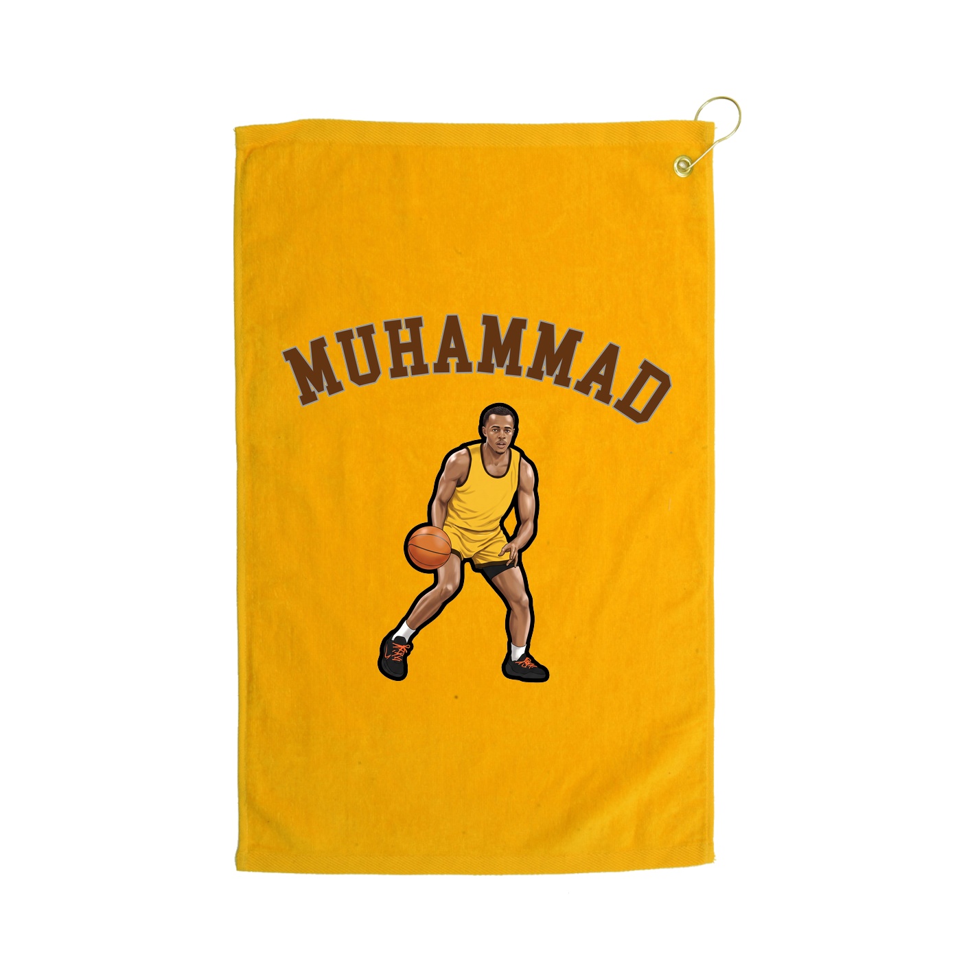 Golf Towel — Shirsey Arch in Gold