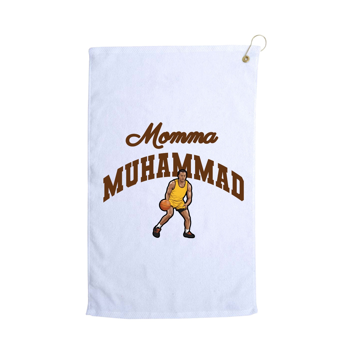 Golf Towel — Mothers Day Arch in White
