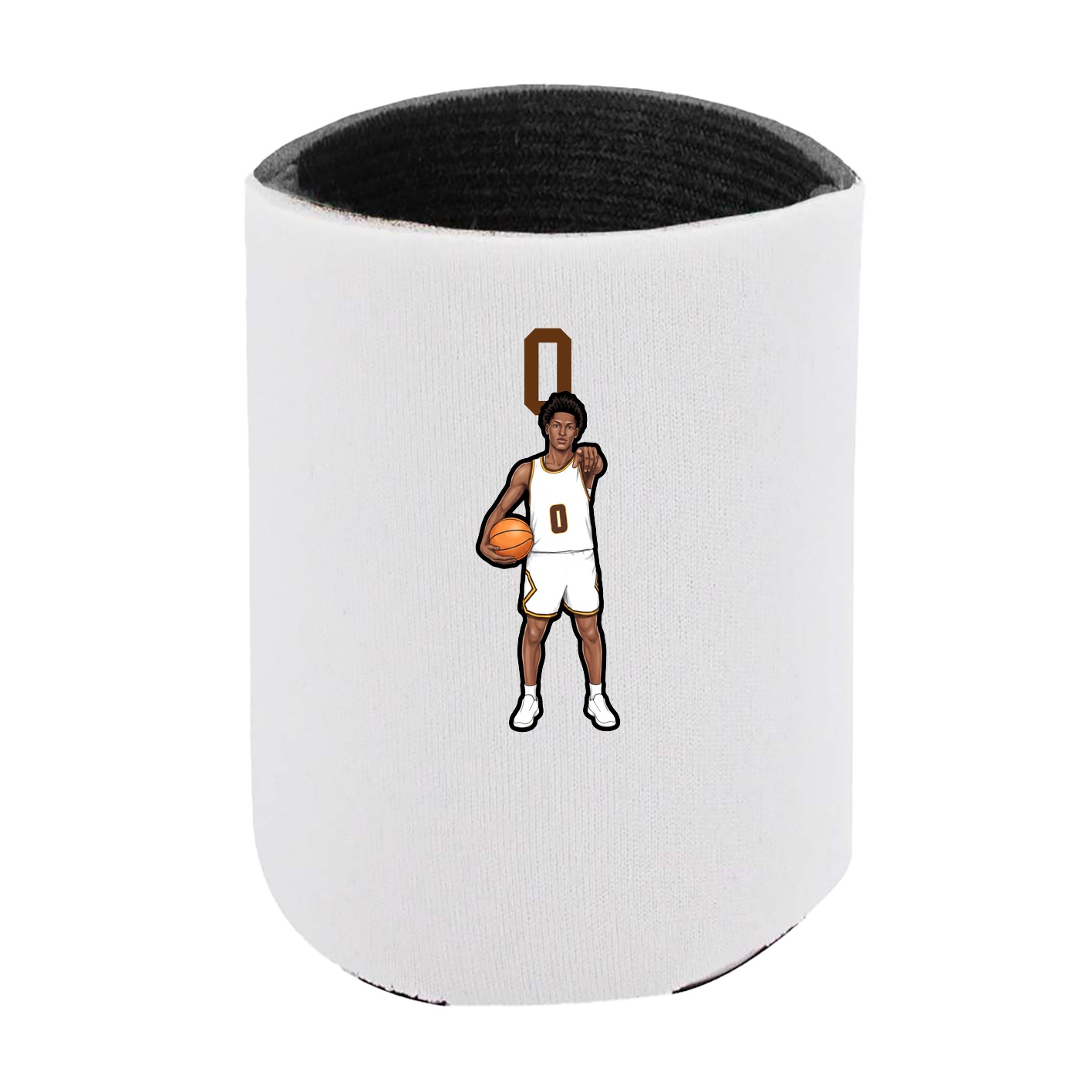 Can Holder — Number Top in White