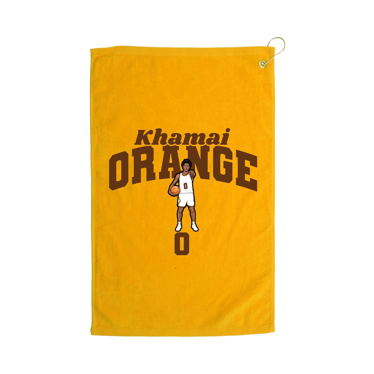 Golf Towel — Signature Arch in Gold