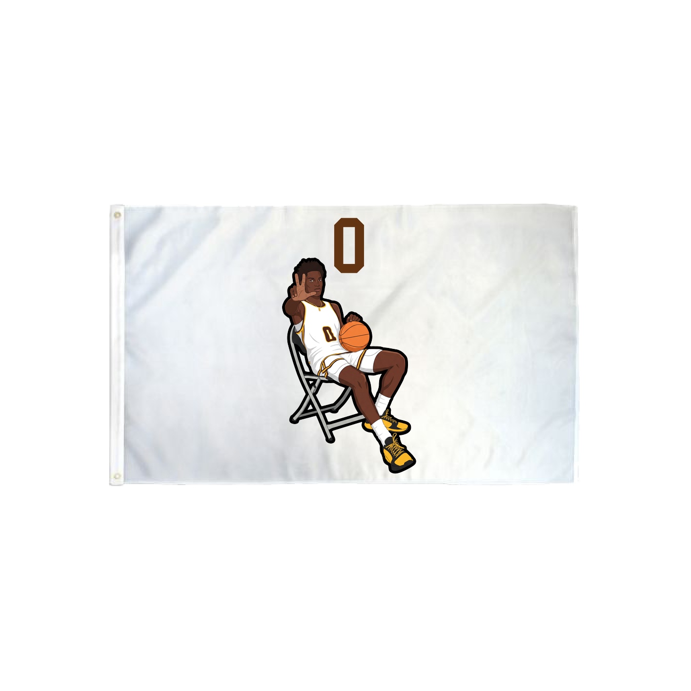 3x5 Flag — Number Top in Classic