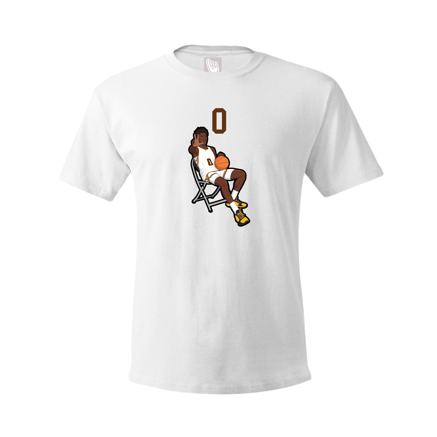 Tee — Number Top in White