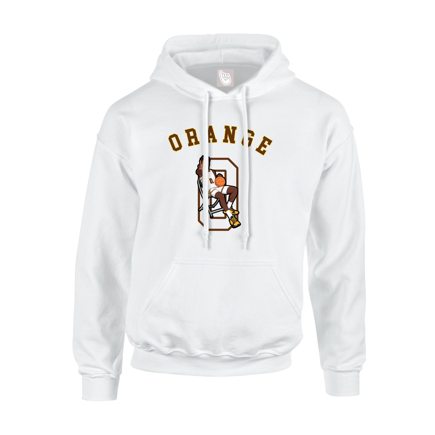 Youth Hoodie — Shirsey Arch in White