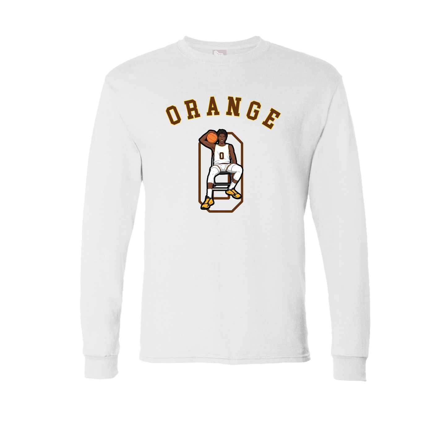 Long Sleeve Tee — Shirsey Arch in White