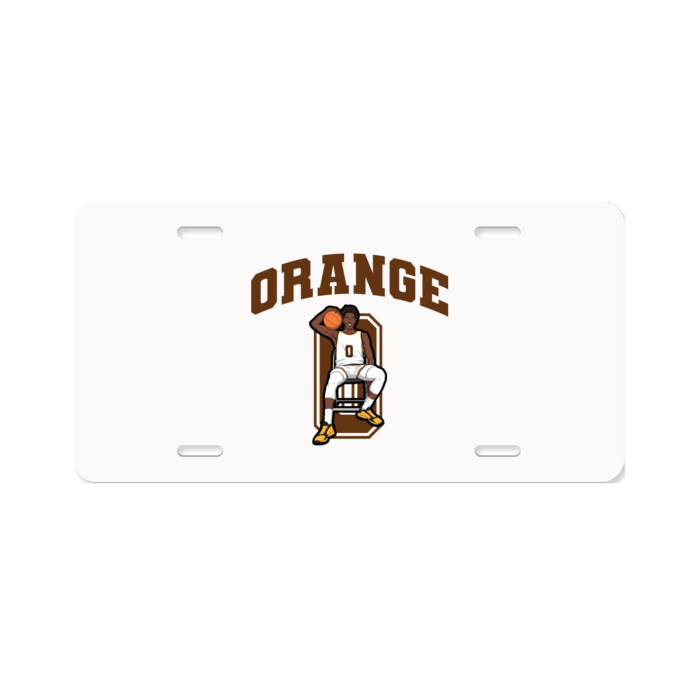 License Plate — Number in Classic