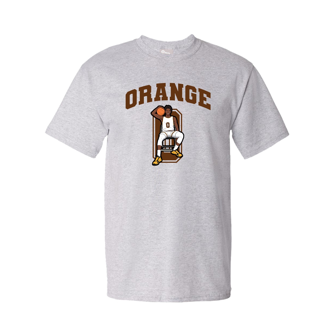 Youth Tee — Number in Grey