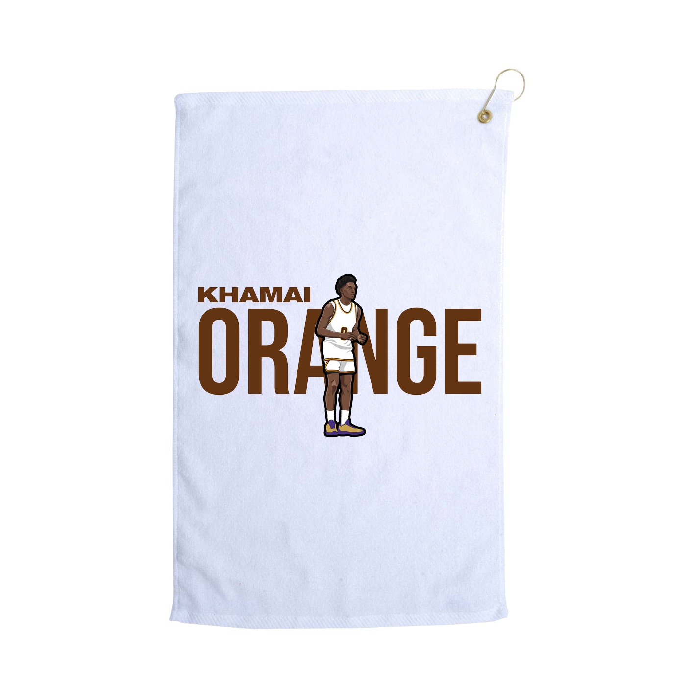 Golf Towel — Player Name in White