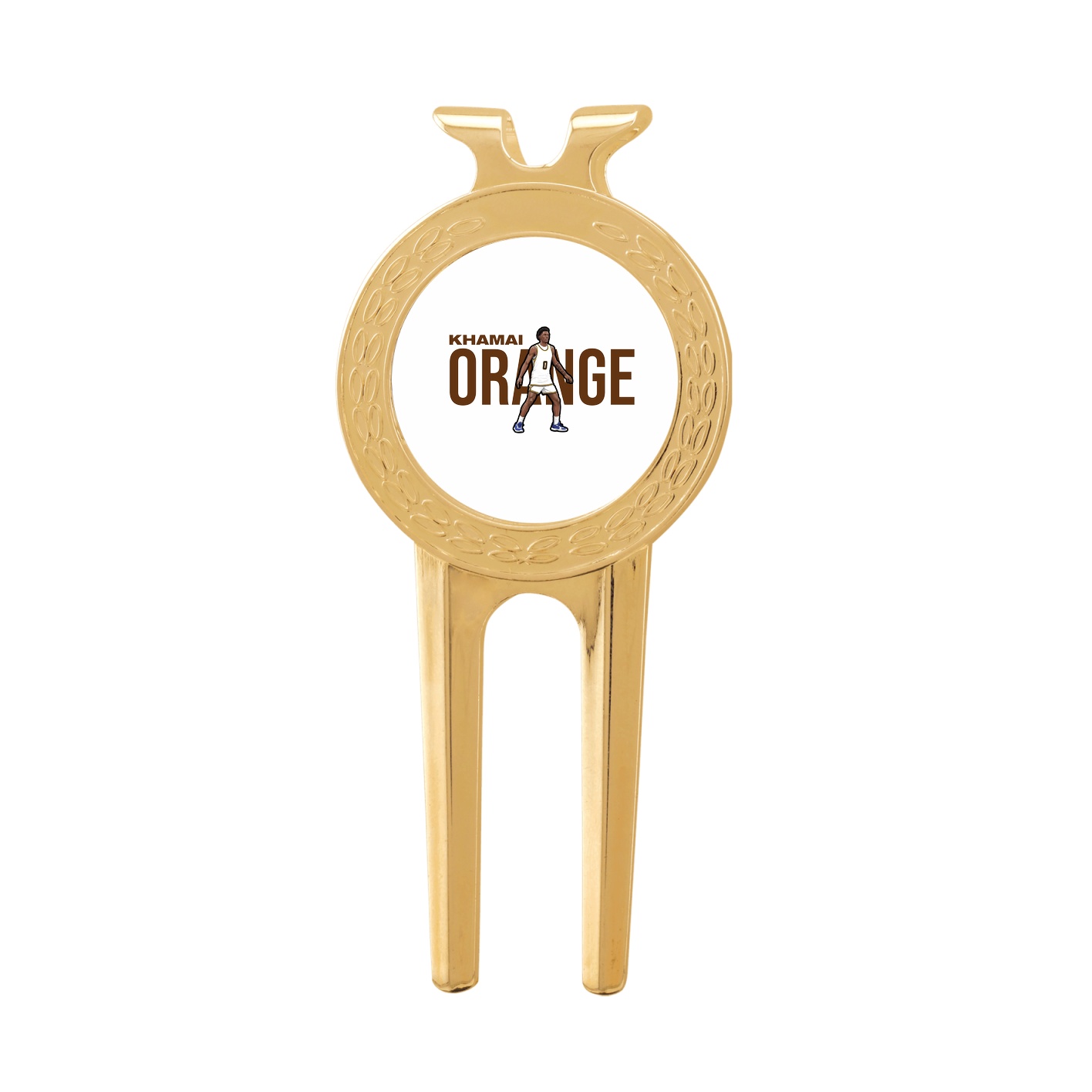 Divot Tool with Ball Marker — Player Name in Classic