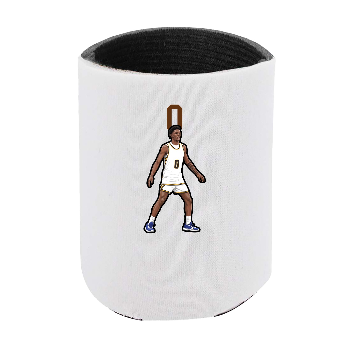 Can Holder — Number Top in White