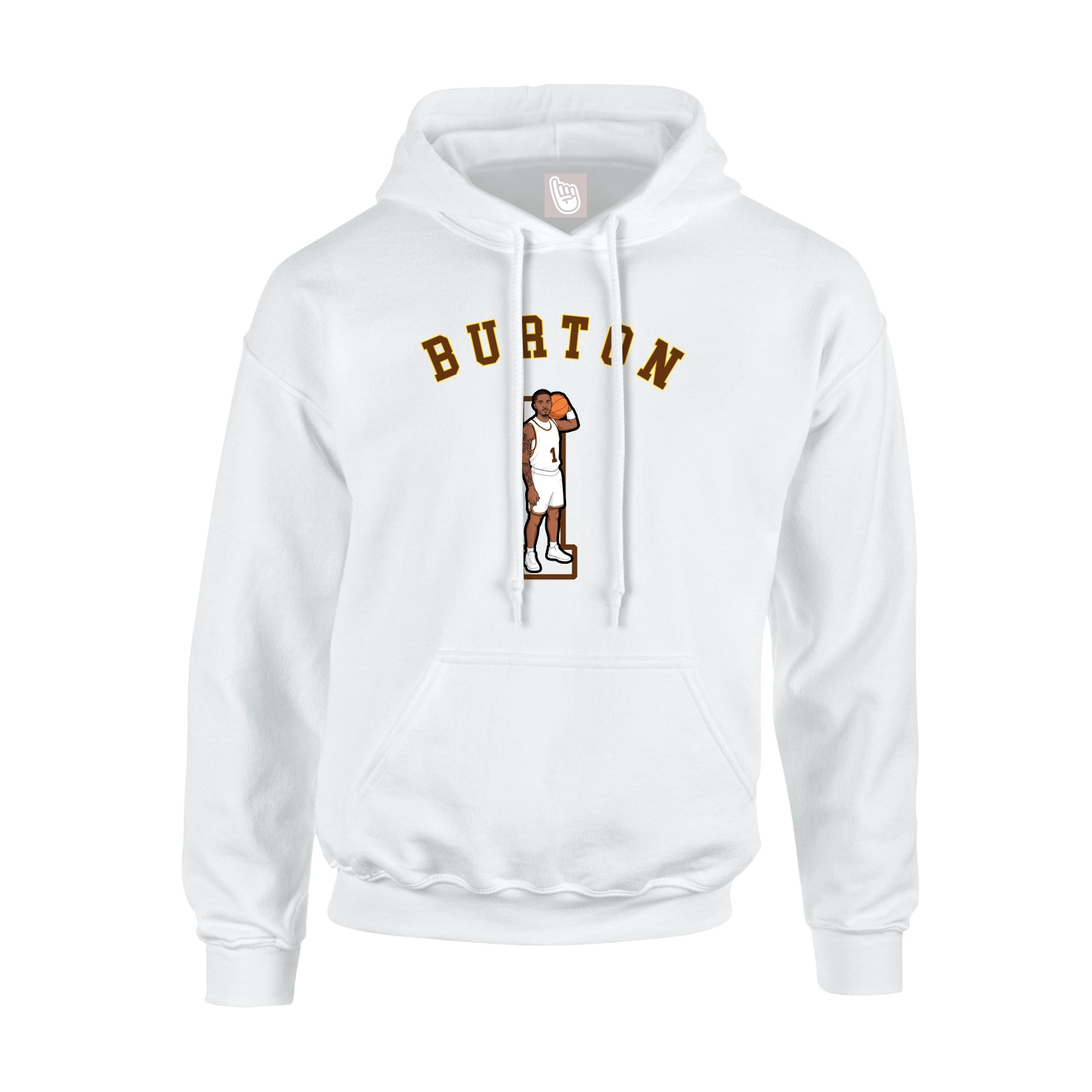 Hoodie — Shirsey Arch in White