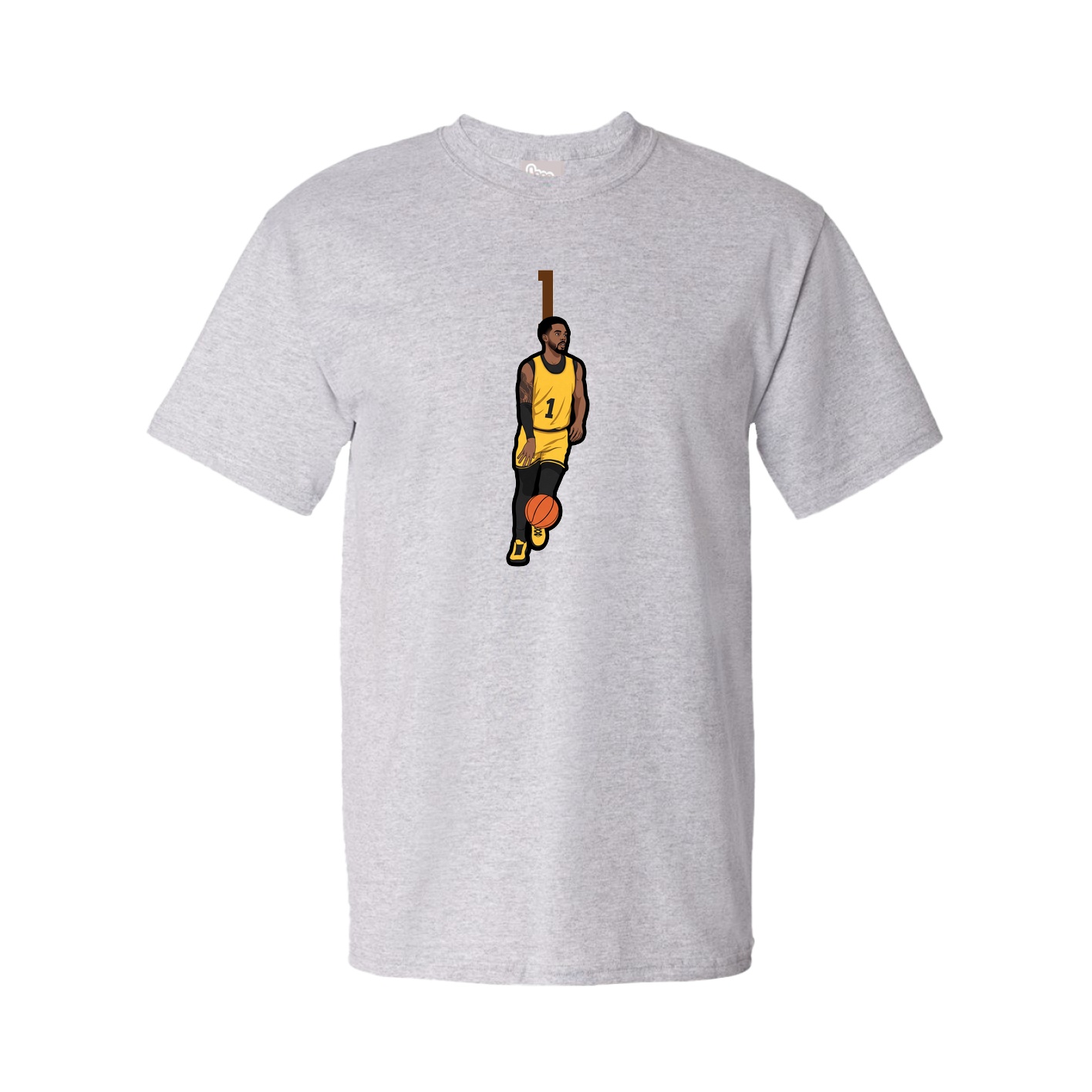 Tee — Number Top in Grey