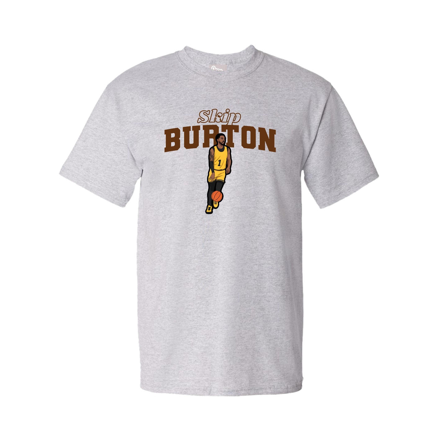 Tee — Name Arch in Grey