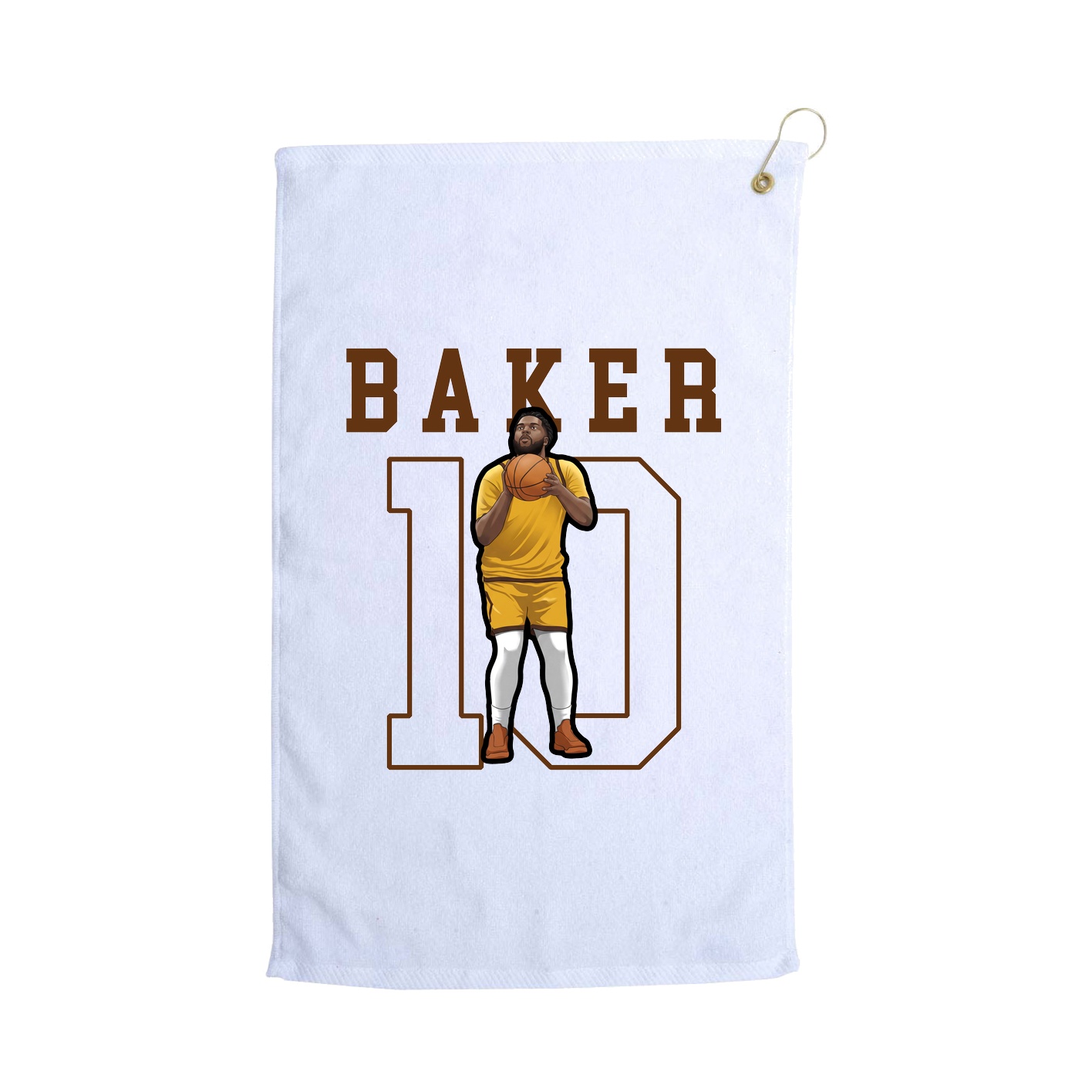 Golf Towel — Shirsey in White