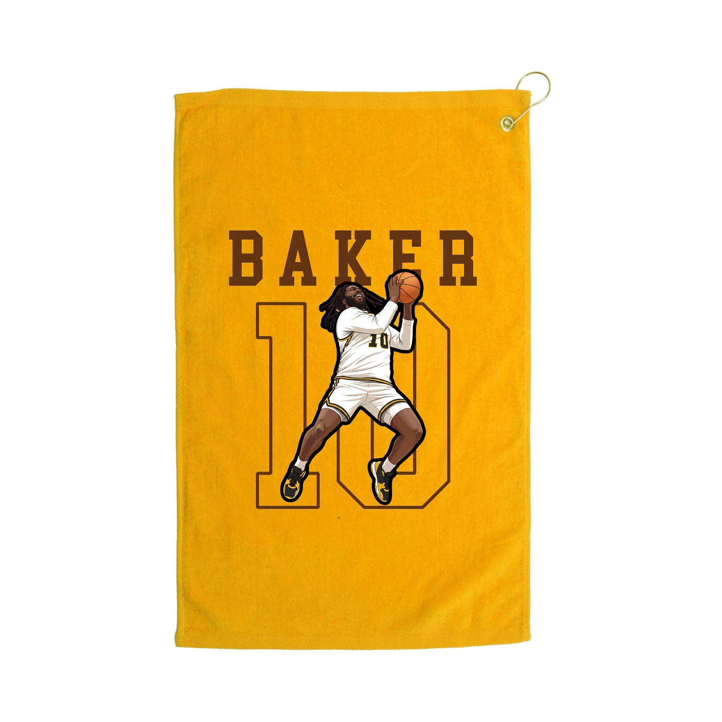 Golf Towel — Shirsey in Gold