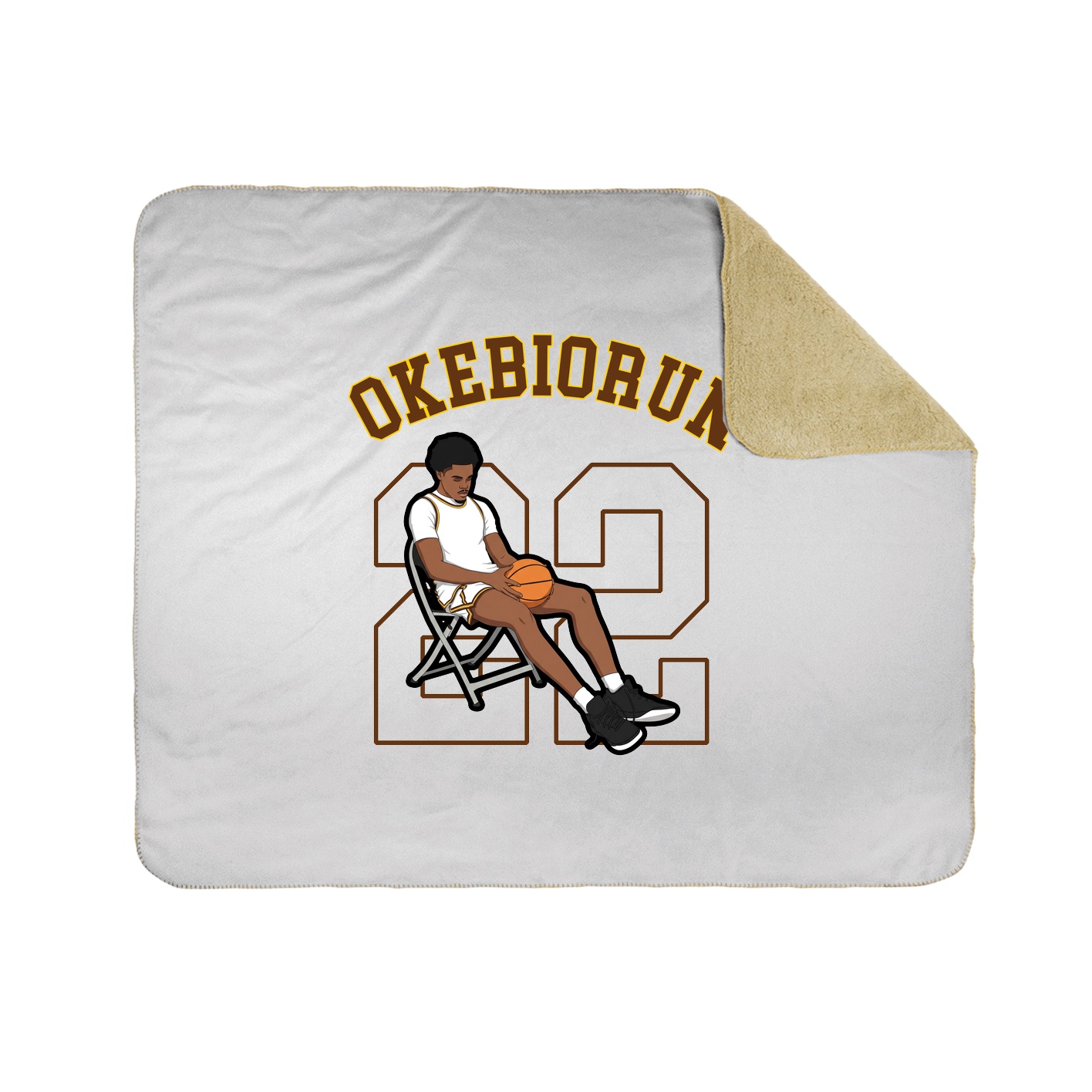 Throw Blanket — Shirsey Arch in White