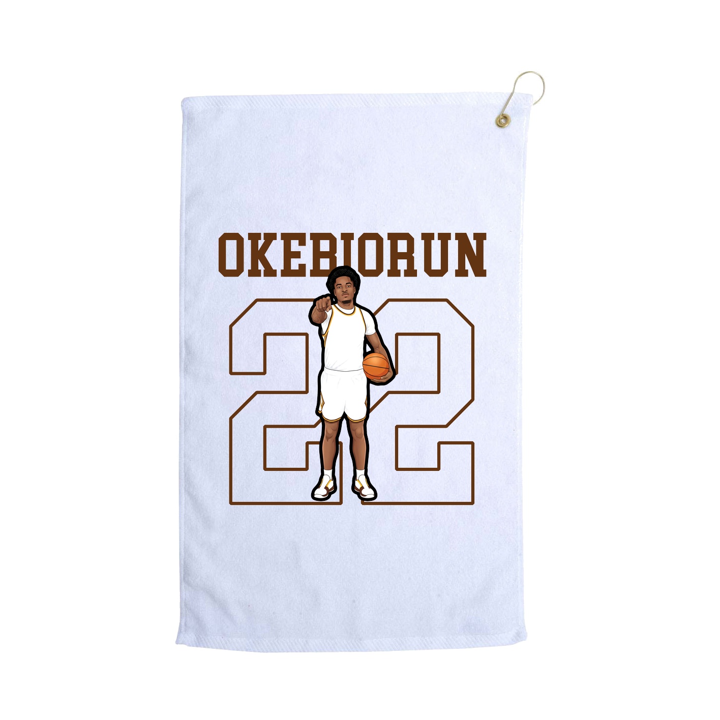 Golf Towel — Shirsey in White