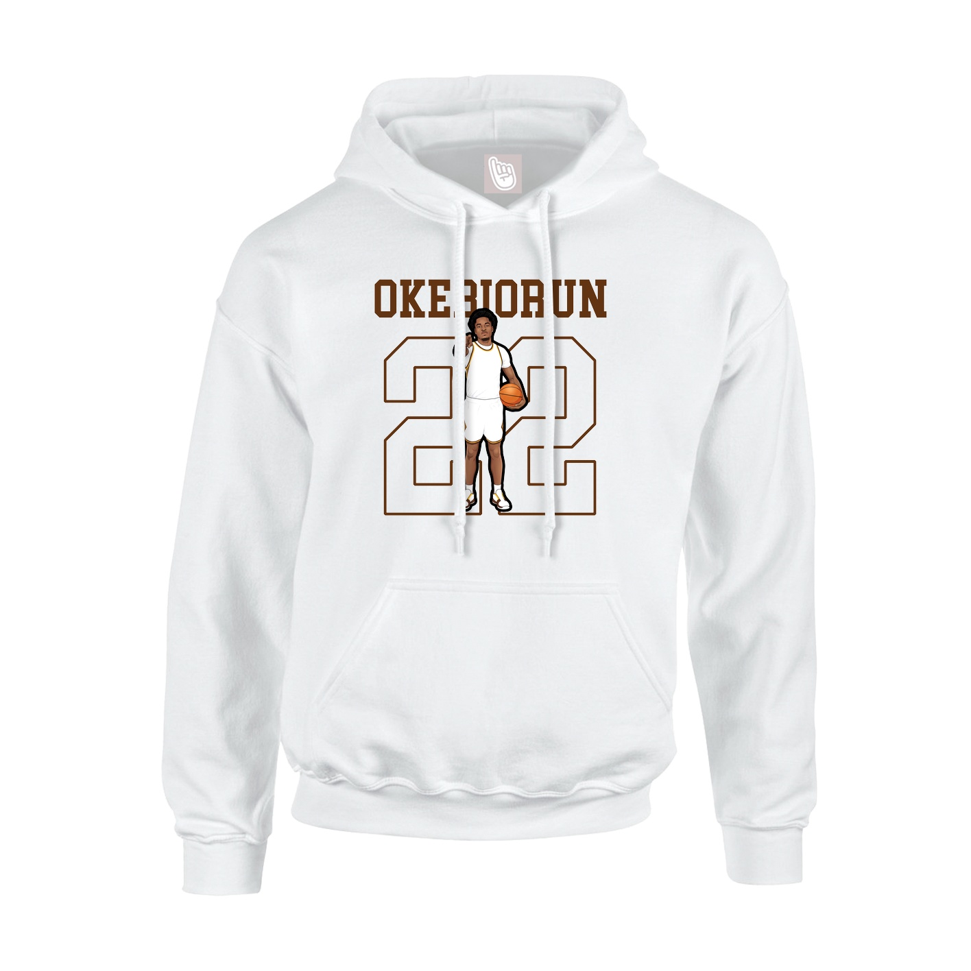 Hoodie — Shirsey in White