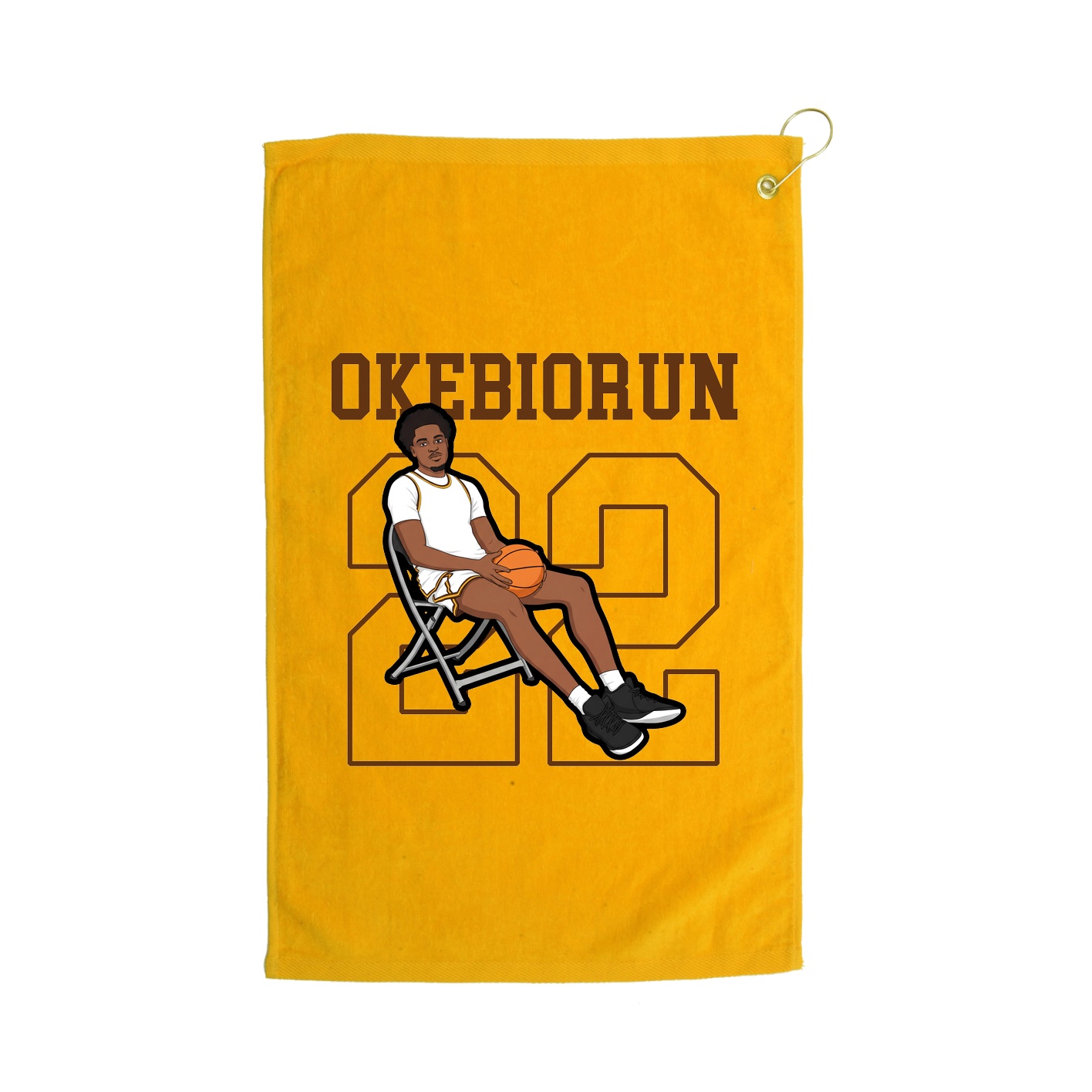 Golf Towel — Shirsey in Gold