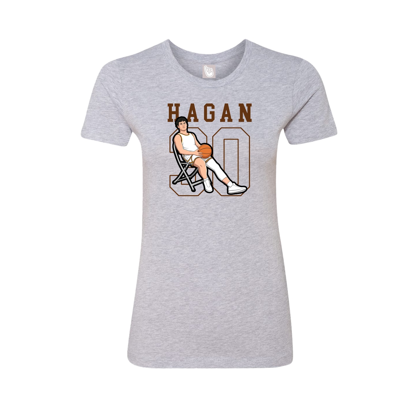 Fitted Women's Tee — Shirsey in Grey