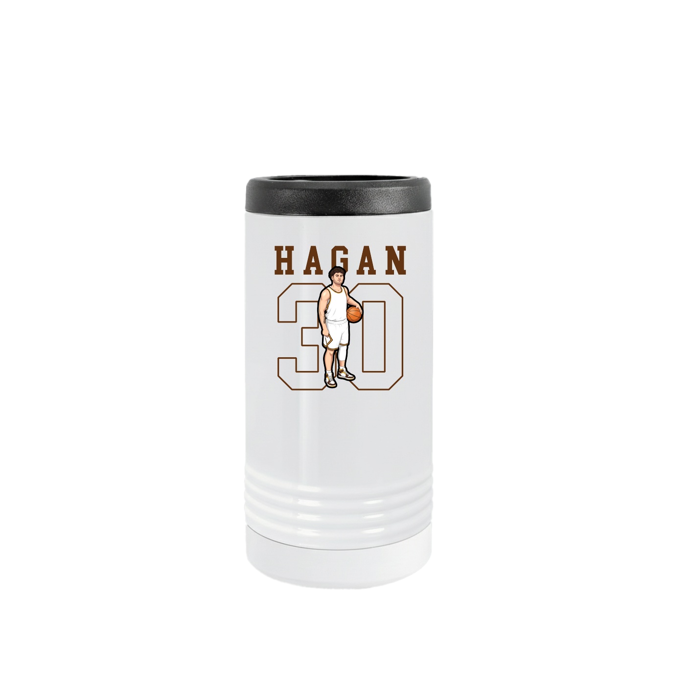 Slim Beverage Holder — Shirsey in White