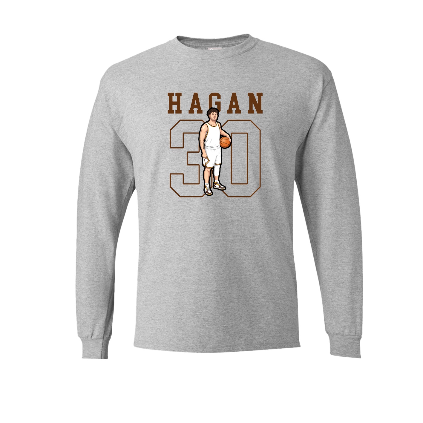 Long Sleeve Tee — Shirsey in Grey