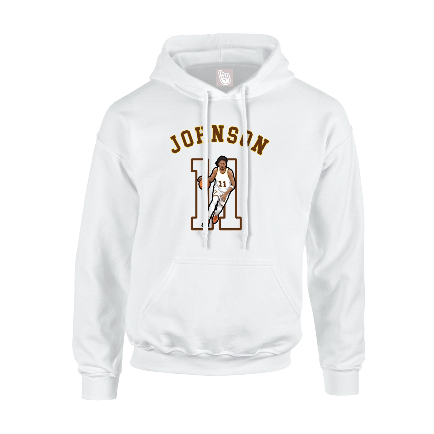 Hoodie — Shirsey Arch in White