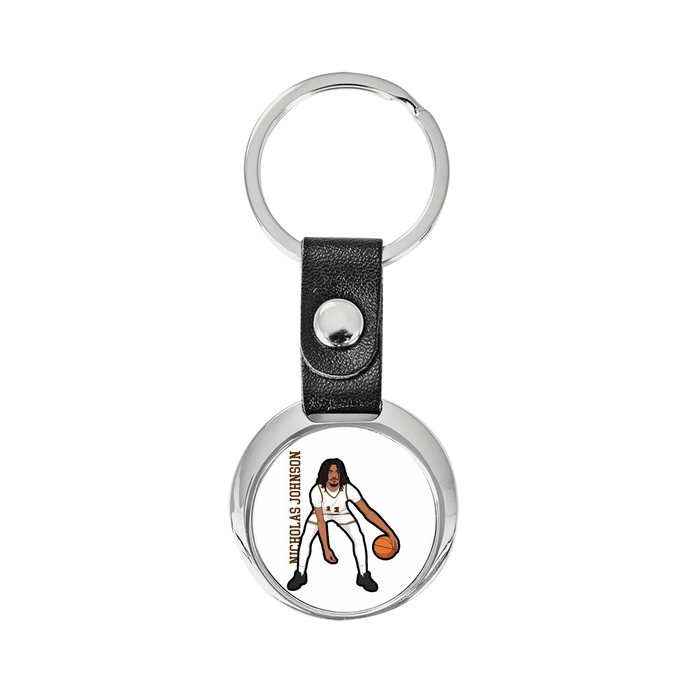 Key Chain — Name Vertical in Classic
