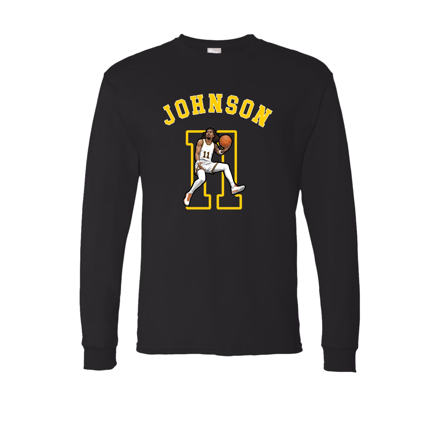 Long Sleeve Tee — Shirsey Arch in Black