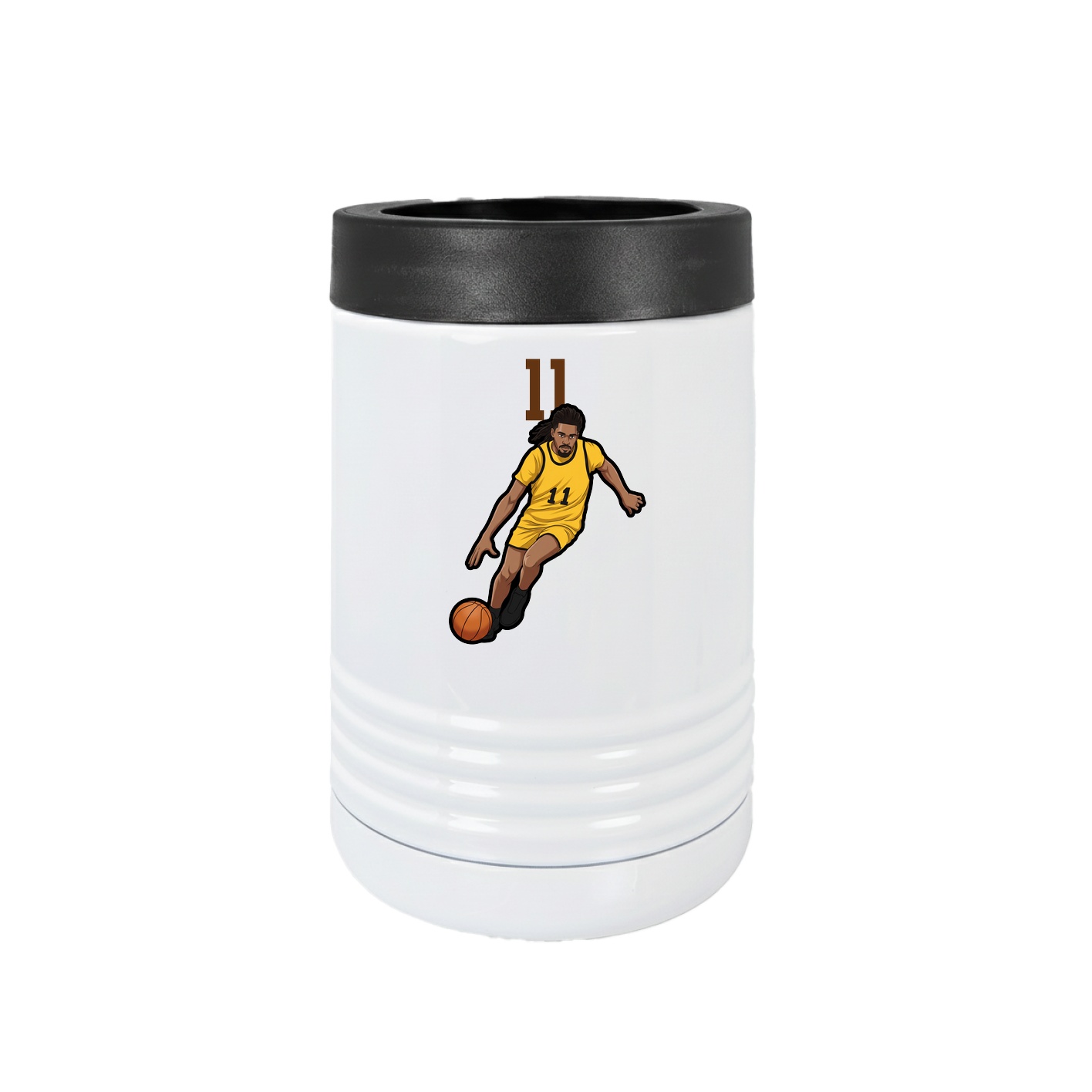 Beverage Holder — Number Top in White