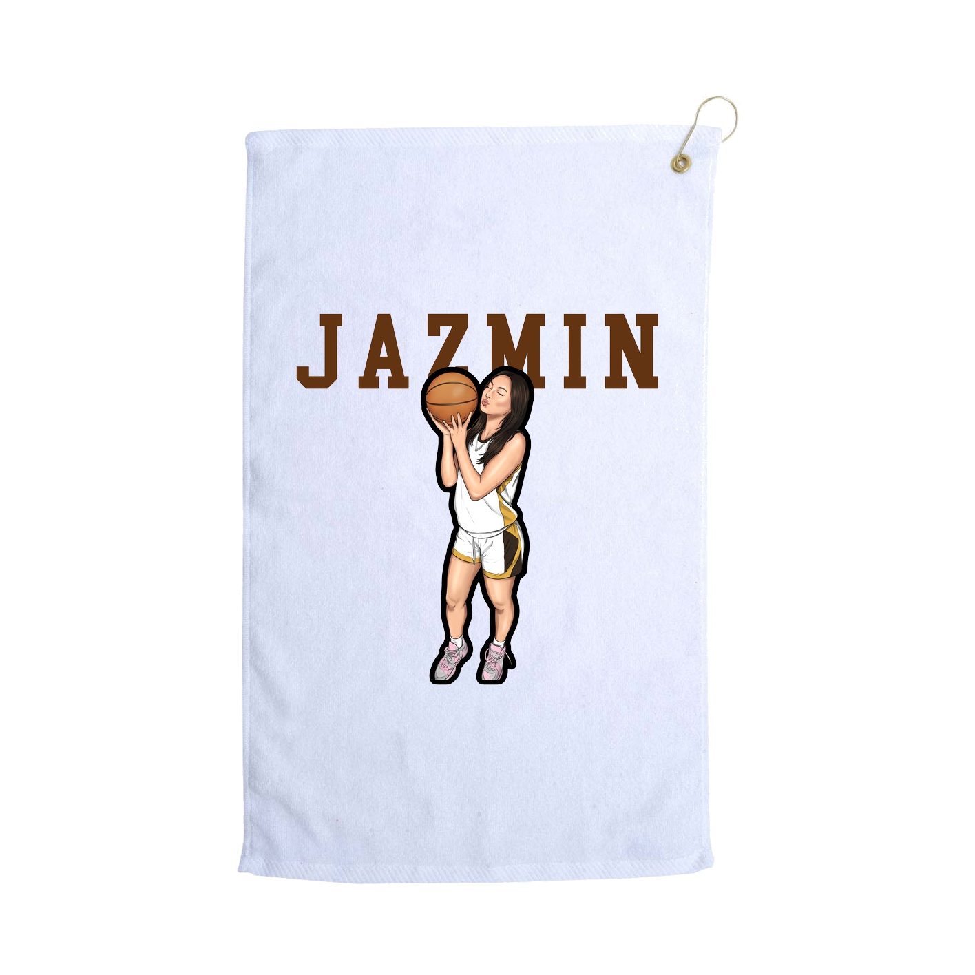 Golf Towel — Shirsey in White