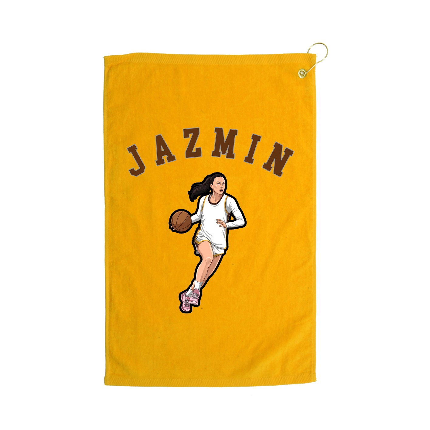 Golf Towel — Shirsey Arch in Gold