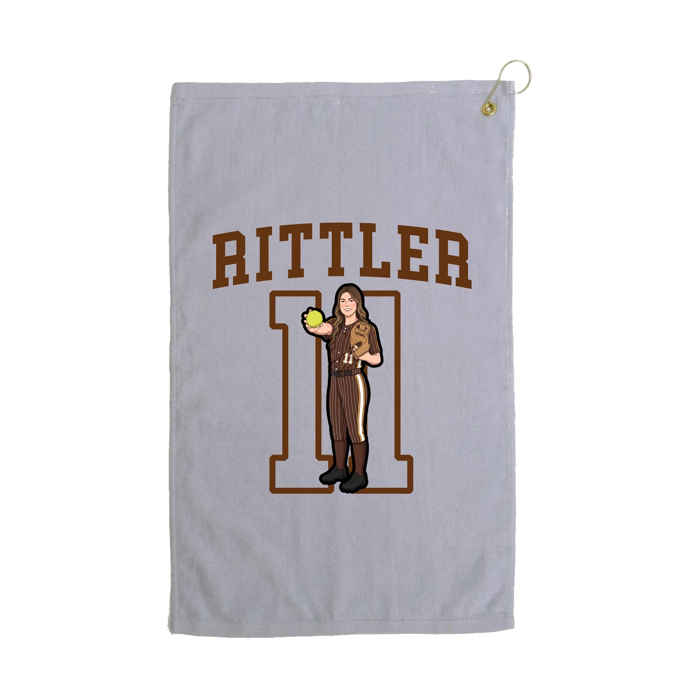 Golf Towel — Shirsey in Grey