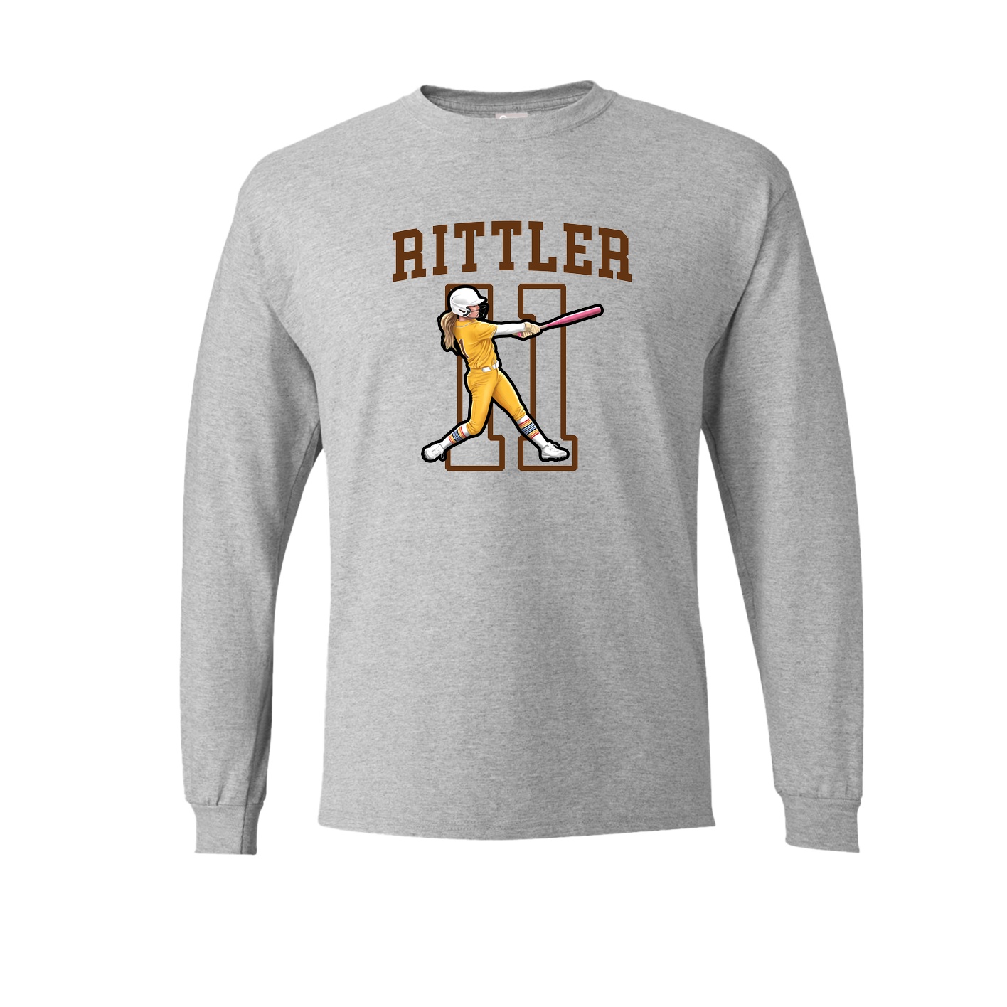 Long Sleeve Tee — Shirsey in Grey