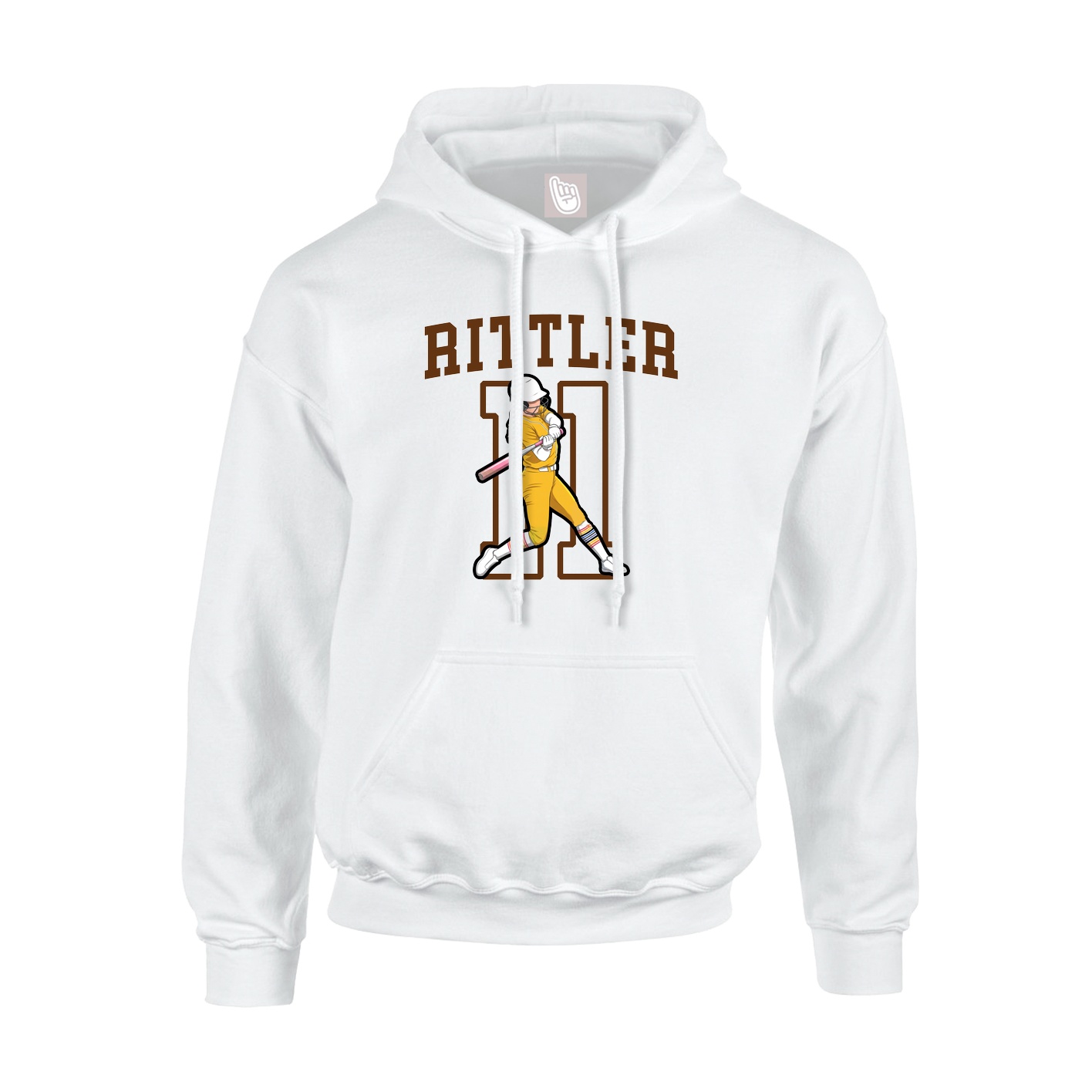 Youth Hoodie — Shirsey in White