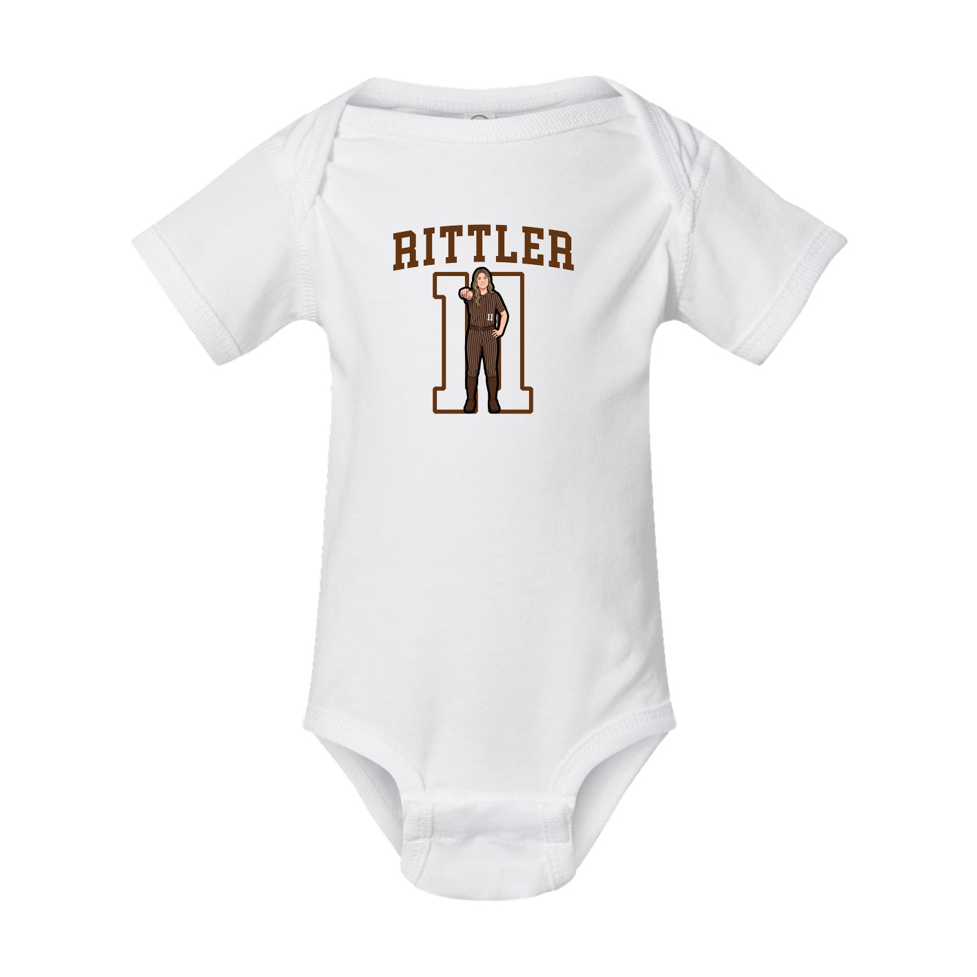 Baby Onesie — Shirsey in White