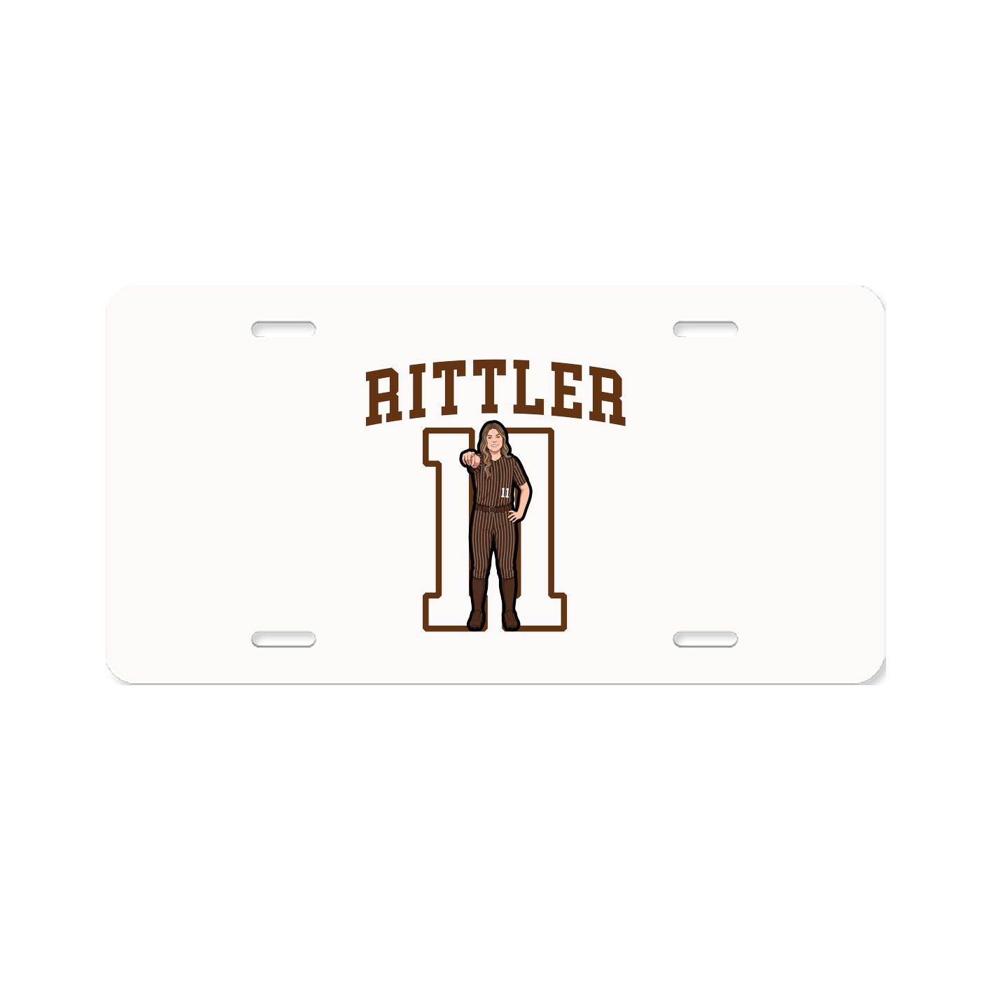 License Plate — Shirsey in Classic