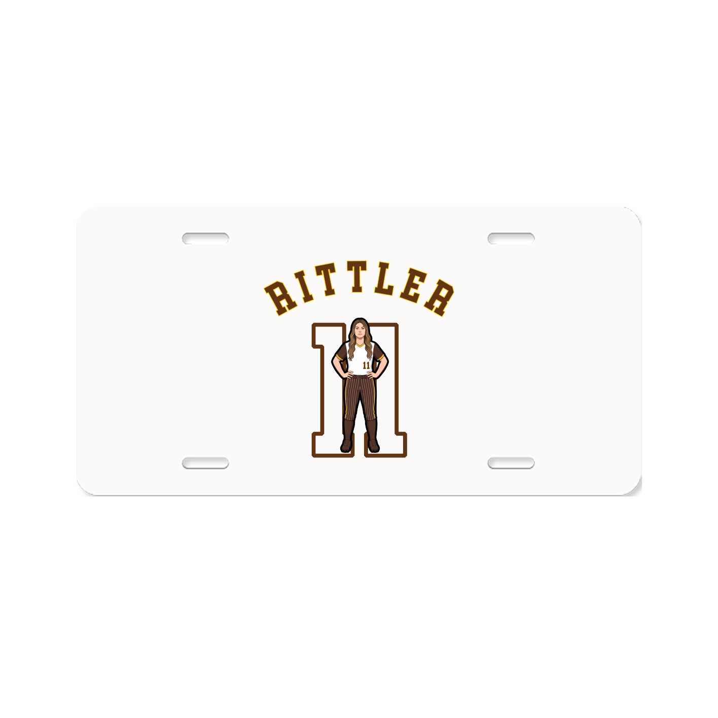 License Plate — Shirsey Arch in Classic